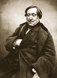 Gioacchino Rossini, 1856 (fotogravyr)